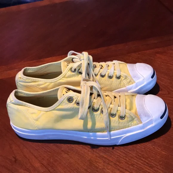 Converse Shoes Converse Jack Purcell Yellow Sneakers Shoes